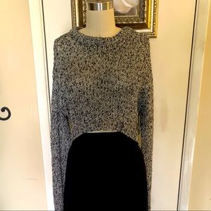 A Crop Knit Sweater
